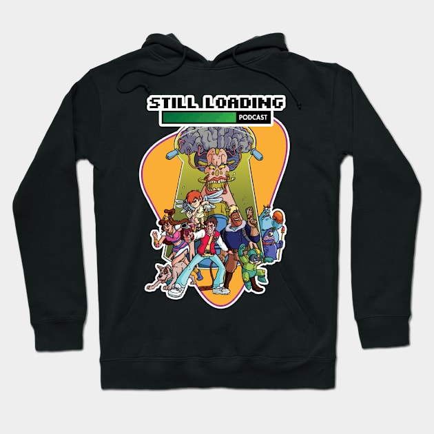 Still Loading - Captain N Hoodie by Still Loading Podcast